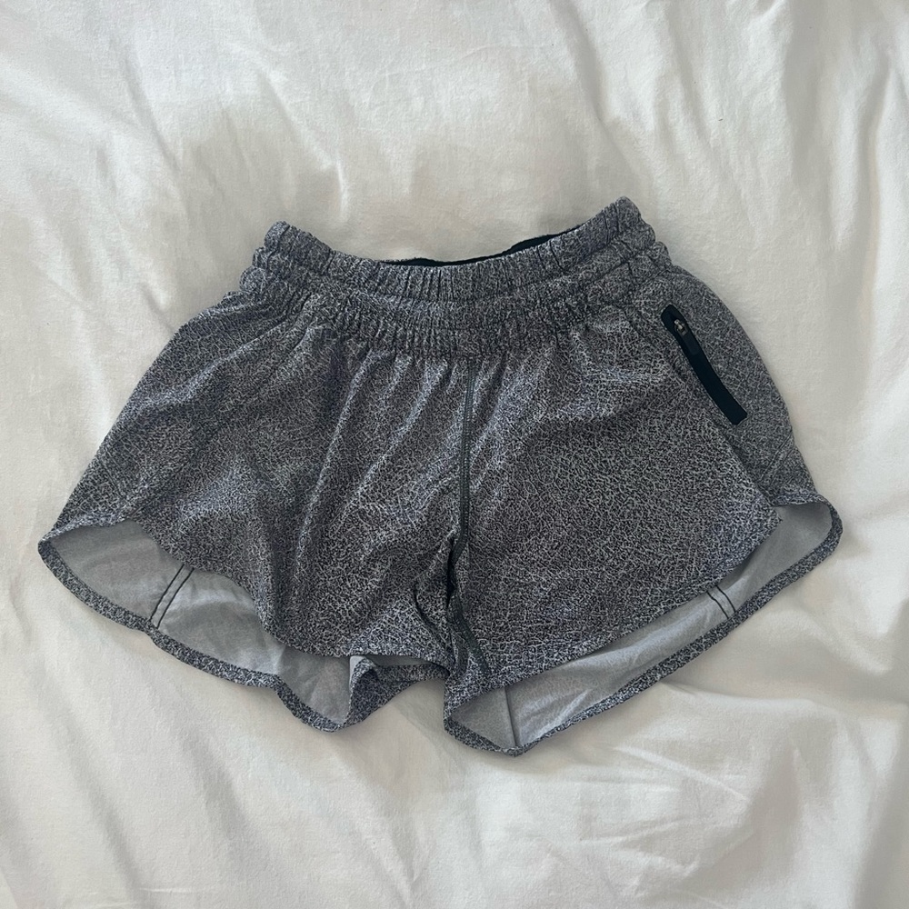 Lululemon Womens running shorts, size 4
